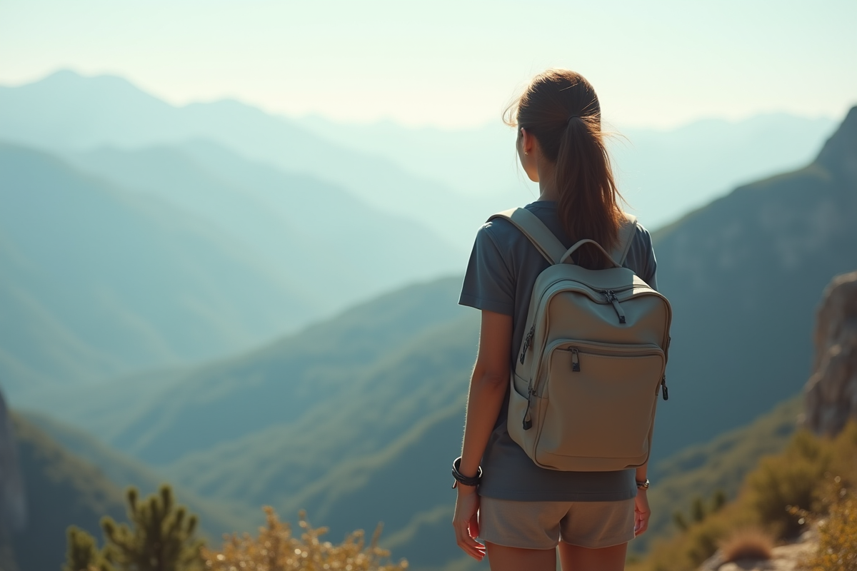 fille voyageuse