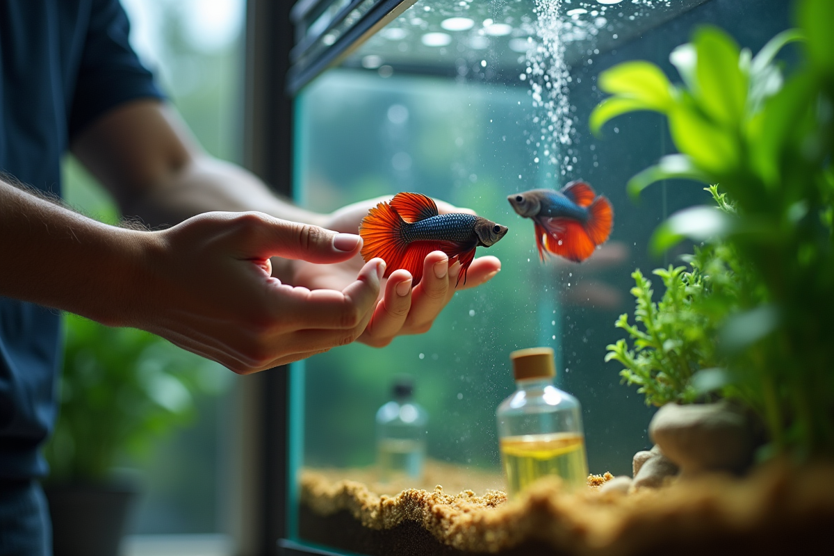poisson combattant