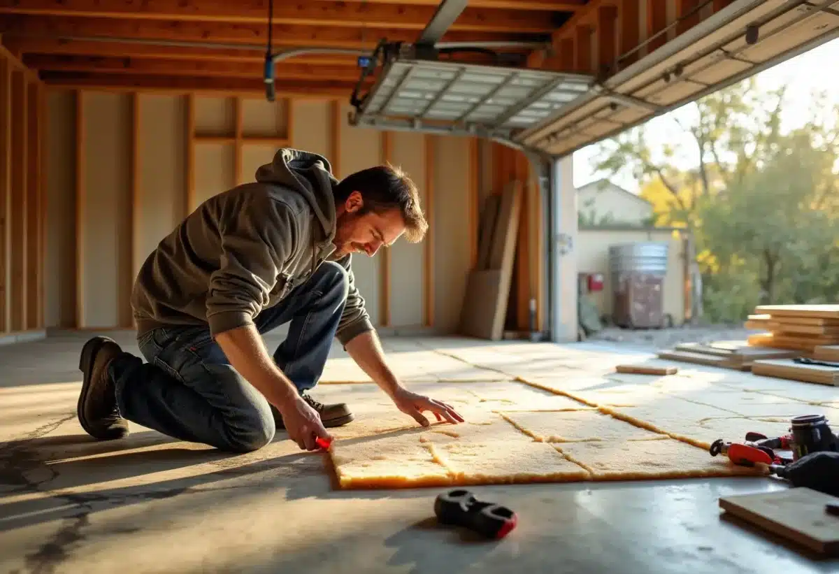 Isolation du sol d’un garage pour transformation en chambre : techniques et astuces